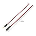 thumbnail image 1 of Conectores De Barril, 5 Cables De Conector Hurbra De Alimentación De Cc Cable De Alimentación De Cc Cargador De Cc Con Un Diámetro Interior De 2,1 Mm Y Un Diámetro Exterior De, 1 of 7