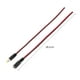 thumbnail image 3 of Conectores de Barril, 5 Cables de Conector Hurbra de Alimentación de Cc Cable de Alimentación de CC Cargador de CC Con Un DiáMetro Interior de 2,1 mm y un diámetro Exterior de, 3 of 7