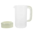 2500ml Transparent Plastic Measuring Pitcher Milk Tea Pot Cold Water