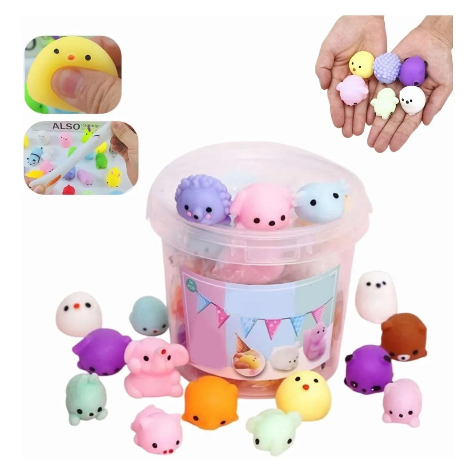 100 Pack Squishies, Squishy Toys, Squeeze Toys, Squishy Anti Stress 100 Pack Squishies, Squishy Toys, Squeeze Toys, Squishy Anti Stress