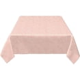 thumbnail image 6 of Rectangle Tablecloth 60x102 Inch, Red Ivory Dotted Circles Rectangle Table Cloth Water and Stain Resistant Tablecloth Polyester Table Cover for Dining Table, Buffet Parties and Camping, 6 of 8