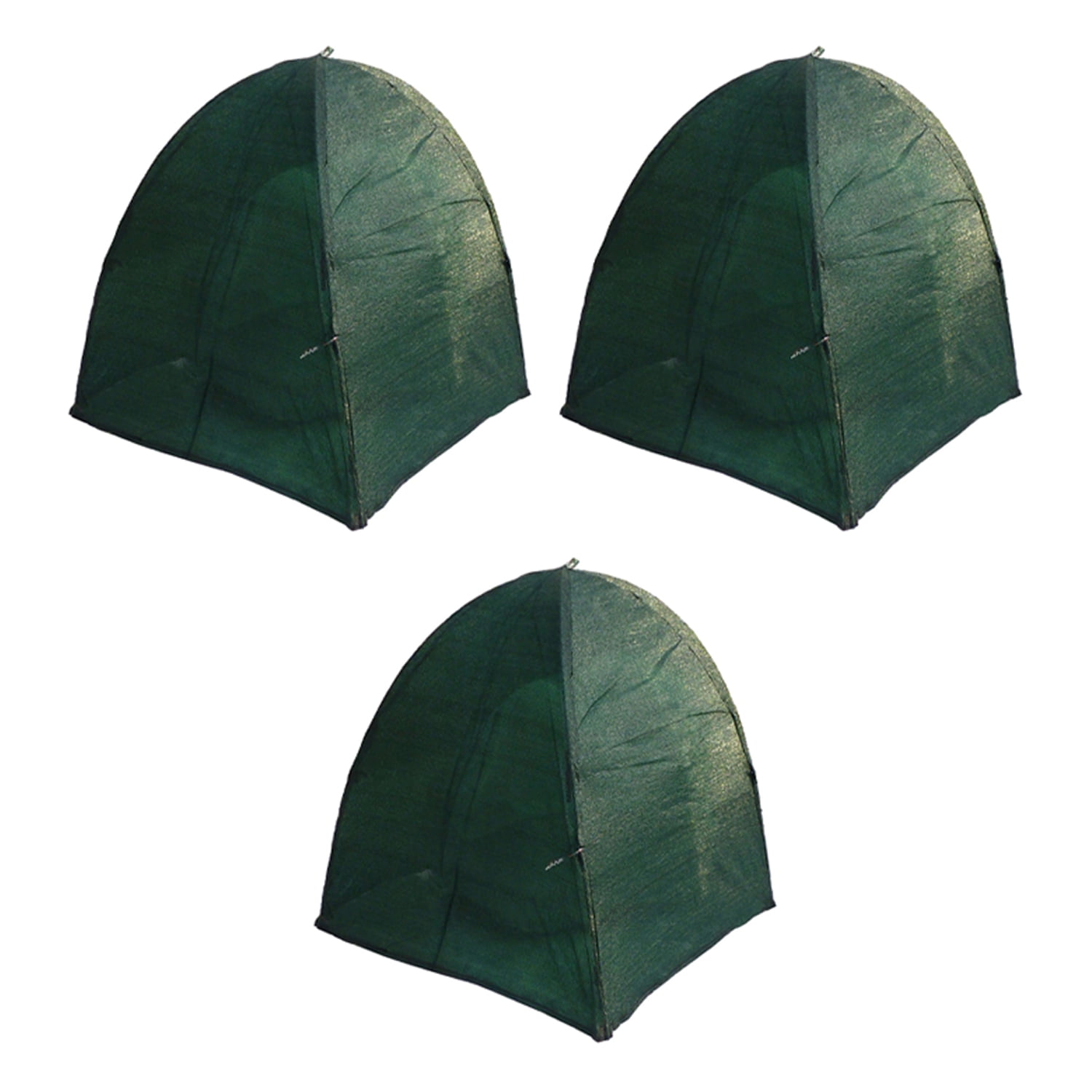 Details about   NuVue GEN II 40-Inch Synthetic Framed Winter Shrub Frost Cover 3 Pack Green 