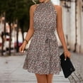 thumbnail image 4 of Summer Saving Clearance AXXD Plus Size Dress,Short Sleeve V-Neck Classic Bodycon Sling Dress Floral Print Beach Dresses for Girl(Available in Plus Size), 4 of 4