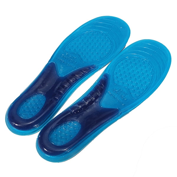 Women Men Silicone Gel Orthotic Arch Support Massaging Sport Shoe Insole Run Pad