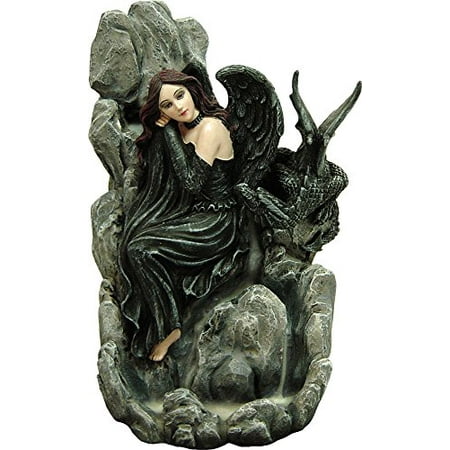 Fairy Incense - Gothic Themed Fairy Tower with Dragon Incense Holder by Haysom Interiors