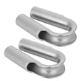 thumbnail image 3 of Guardacabos de acero inoxidable de grado marino 304, 7 mm, paquete de 2, ideal para navegación, para cuerda de cabrestante, 3 of 8