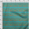 thumbnail image 2 of oneOone Polyester Lycra Fabric Ethnic Block Printed Craft Fabric BTY 56 Inch Wide, 2 of 4
