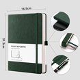 thumbnail image 2 of Cuaderno RETTACY reglas, 2 unidades - Cuadernos cuero gruesos, 376 páginas numeradas, tapa dura, papel 100gsm 5.75'' × 8.38'', 2 of 3
