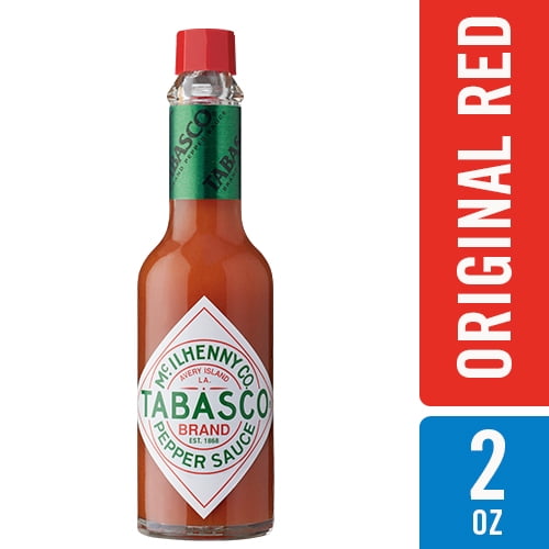Tabasco Original Flavor Pepper Sauce, 2 oz - Walmart.com