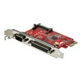 thumbnail image 1 of PCIe Card with Serial and Parallel Port - 1x DB25 parallel 1x RS232 Serial combo, 1 of 6