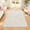 Beige, variant on Pink Area Rug for Girls Bedroom 4ft Soft Fluffy Non Slip Machine Washable Rugs Modern Indoor Mat Fuzzy Floor Round Carpet for Kids Nursery Living Room Dorm Playroom Dining Baby Home Decor