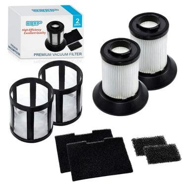 HQRP Filter Set 2-Pack for Bissel 203-1535 Post-Motor Filter, 203-1534 Pre-Motor Filter, 203-1533 Dirt Cup Filter Vac