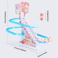 thumbnail image 3 of TIELUTT Climbing Stairs Toy with Slide 1 Set Themed Cute Toys with Division And Multiplication Games Division Wrap Ups Kids Learning Ages 3-5 Counting Cubes for Kids Math 100 Building for Boys 8-12, 3 of 8