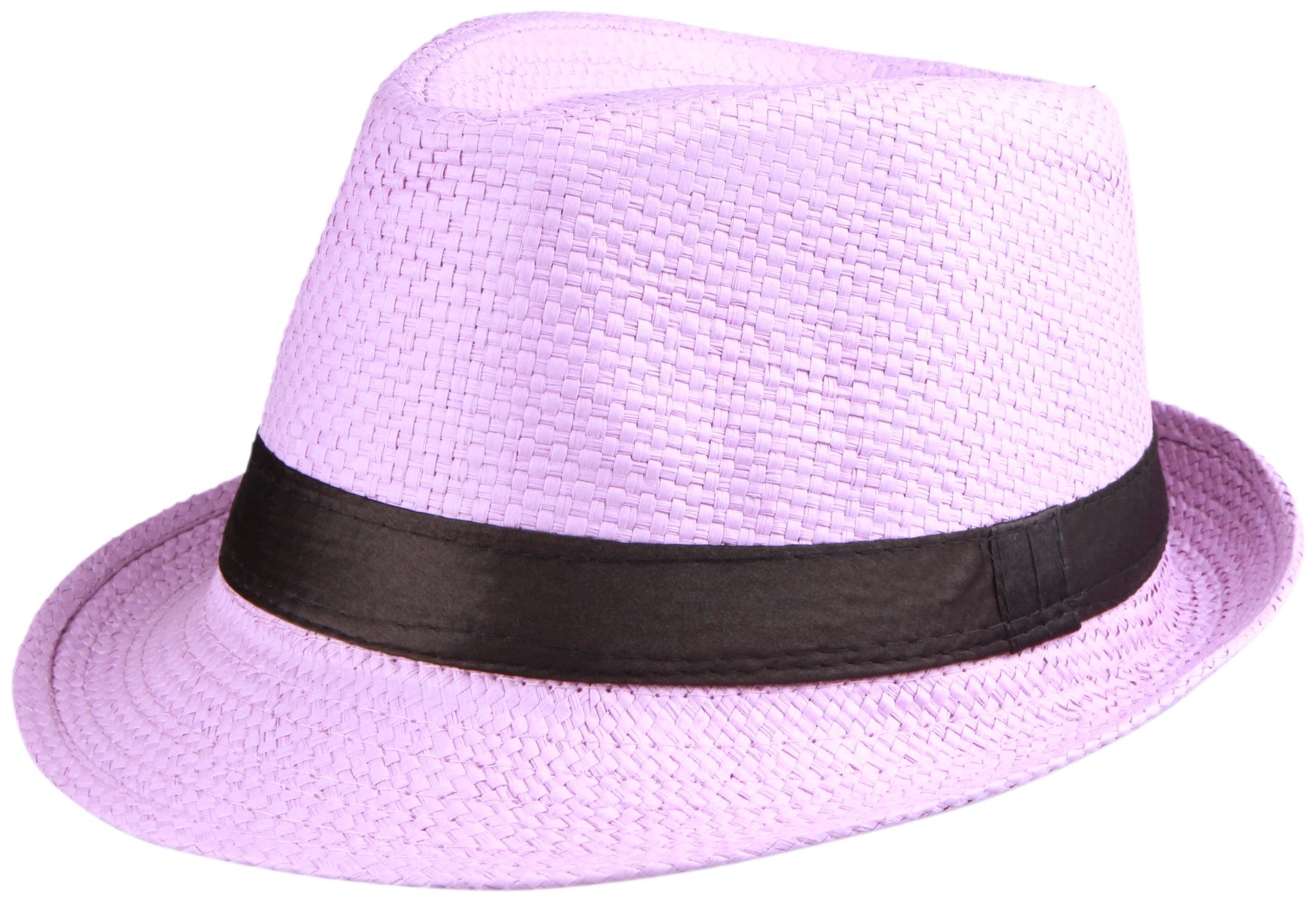 Enimay Unisex Vintage Fedora Hat 