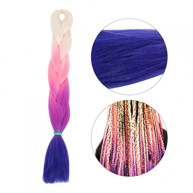 Trenzamiento De Giro Cabello Jumbo Trenzas De Gradiente Trenzas De Color Extensiones De Cabello Fiestas Resistentes