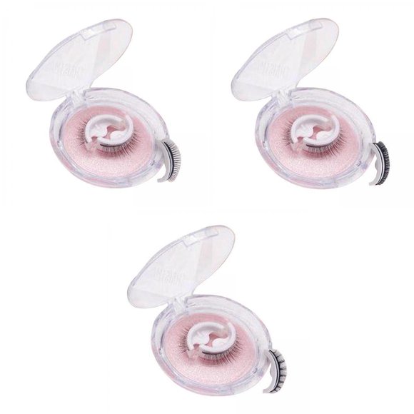 Pestañas postizas,Juego de pestañas postizas autoadhesivas,suave,Pestañas postizas cómodas y cómodas sin pegamento.,delineador de pestañas naturales reutilizable lavable,pestañas Yuyangstore Pestañas postizas