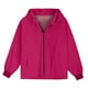 thumbnail image 1 of Chaquetas y abrigos casuales de manga larga con capucha Chaqueta con capucha y bolsillo de manga larga para mujer de moda Chaqueta de poliéster para mujer, 1 of 4