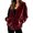 RD2, variant on Velvet Jacket Women Fall Winter Long Raglan Sleeve Casual Zip Up Hoodie Sweatshirt with Pockets Coat Outerwear