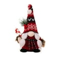 thumbnail image 5 of Gnome Christmas Decorations, Gnome Plush Ornaments Swedish Santa Tomte Elf Stuffed Dwarf, Indoor Christmas Decorations, 5 of 5