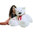 thumbnail image 6 of Big Plush Giant 5 Foot Teddy Bear Soft White Stuffed Animal Made in the USA, 6 of 6
