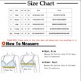 thumbnail image 2 of Bigersell Women’s Push-up Lace Bra Women's Sport Underwear Yoga Fitness Workout Bra Running Padded Tops Vest Female Comfort Padded Underwire Bra Tall Polyester Sport Bra Style 1481, Black L, 2 of 8