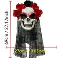 thumbnail image 2 of Fête Halloween Fête 9 Fête Halloween Fête 9 Fête Halloween Fête 9 Fête Halloween Fête 9 Fête Halloween Fête 9 Jour des Morts Halloween Casque Intégral, 2 of 3