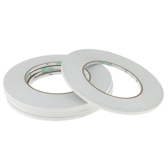 5x PET Acrylic Double Sided Adhesive Sticker Tape -3/4/5mm*50m , Two Sides Tape 3mm