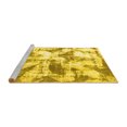 thumbnail image 2 of Ahgly Company Machine Washable Indoor Rectangle Abstract Yellow Modern Area Rugs, 8' x 12', 2 of 4