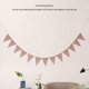 thumbnail image 2 of Banderines de lino con 13 Uds. De banderas, decoración DIY para celebraciones navideñas y bodas, 2 of 8