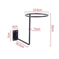 thumbnail image 4 of Injueey Accesorios de aluminio para motocicleta, soporte para casco, gancho montado en la pared para abrigos, sombreros, gorras, soporte para Almacenamiento y organización del hogar, 4 of 6