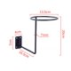thumbnail image 5 of Advancent Accesorios de aluminio para motocicleta, soporte para casco, gancho montado en la pared para abrigos, sombreros, gorras, soporte para Almacenamiento y organización del hogar, 5 of 6