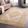 thumbnail image 3 of Hauteloom Grabill Wool Living Room, Bedroom Area Rug - Traditional - Plum, Mauve, Medium Gray - 8' Round, 3 of 10