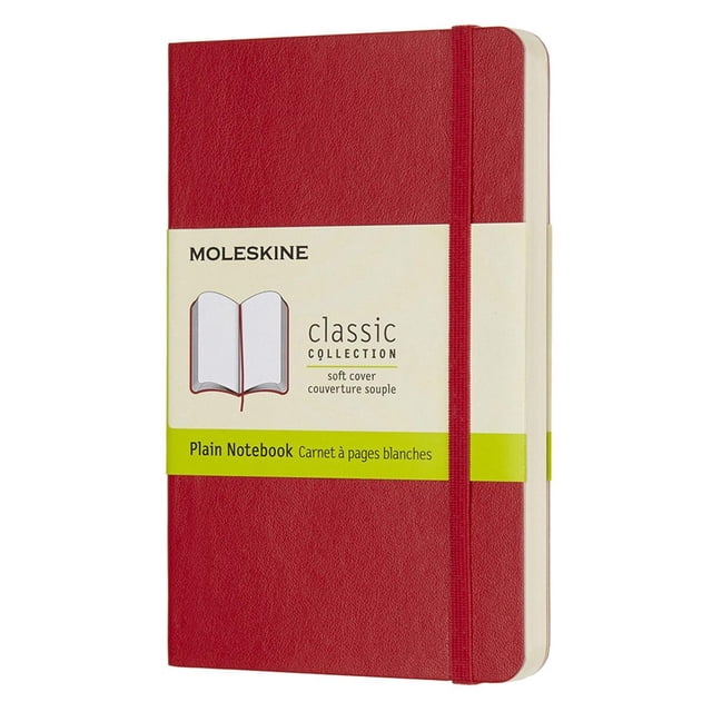 Libreta Clásica Moleskine Extra Grande Roja Hoja Rayada Pasta Dura Moleskine 8055002855082