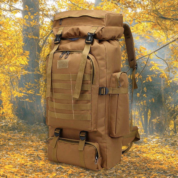 Mochila de senderismo Camuflaje Durable al aire libre Bolso Molle Bolso de hombro para Campiing Moch Abanopi Mochila de senderismo