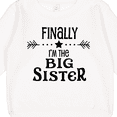 thumbnail image 3 of Inktastic Finally I'm the Big Sister Toddler Sweatshirt, 3 of 4