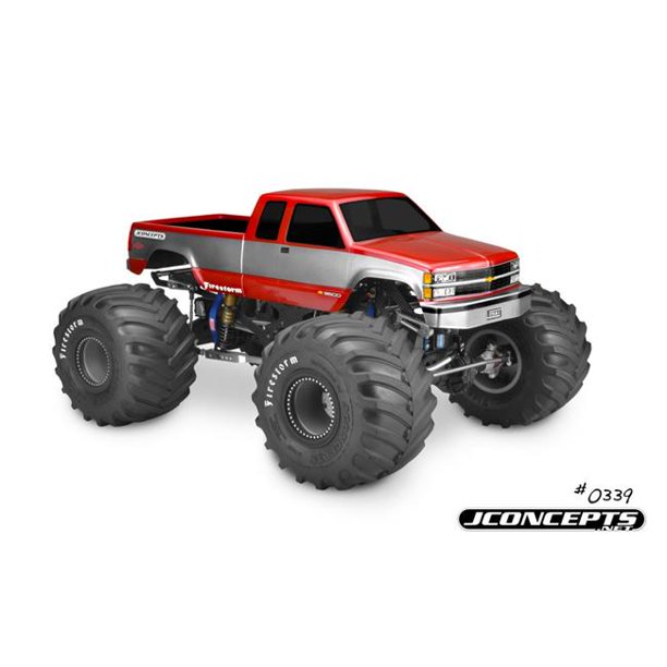 J Concepts JCO0339 1988 Chevy Silverado Extended Cab, Monster Truck