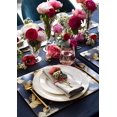 thumbnail image 3 of Pimpernel Sara Miller London Etched Leaves Large Placemats, Set of 4, 15.7 X 11.7 - Navy, 3 of 4