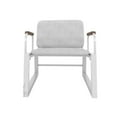 thumbnail image 6 of Whythe PU Leather Low Accent Chair 1.0 in Corten, 6 of 7