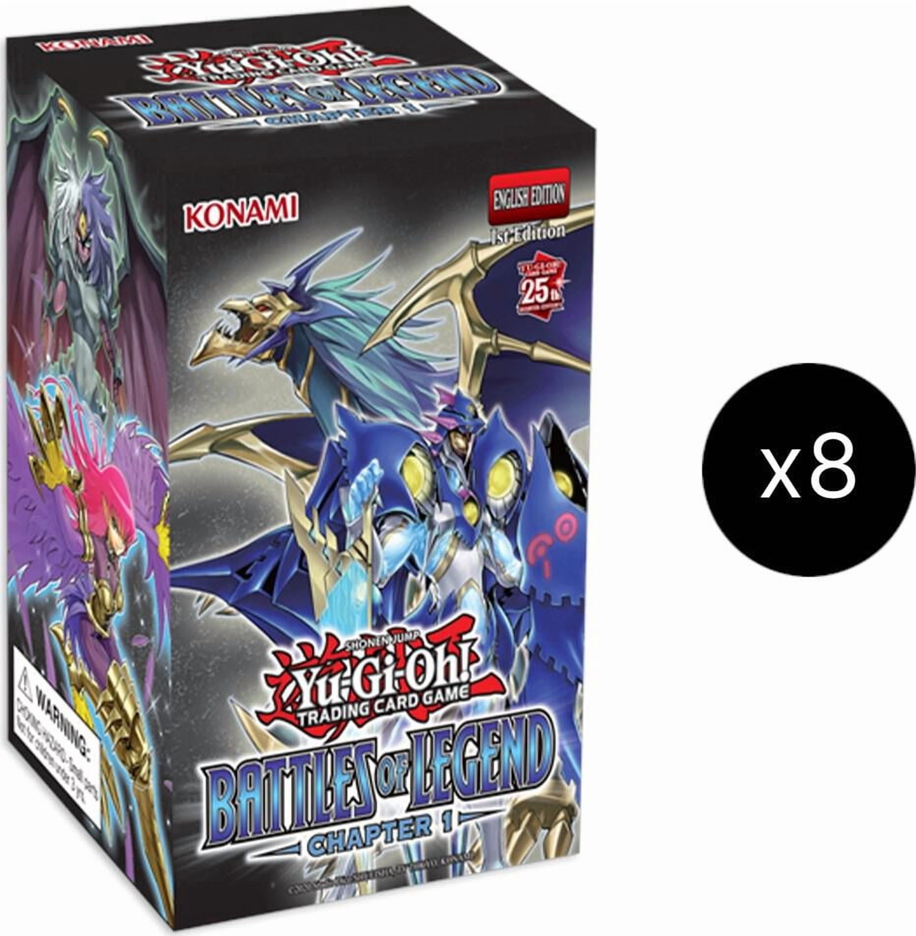 Konami YU-GI-OH CCG: Battles of Legend: Chapter ONE Display of 8