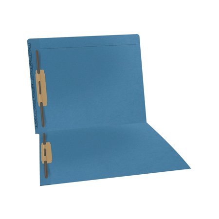 Medical Arts Press Kardex Match Reinforced End Tab File Folder Letter-Size Blue 50/Box (F1180-BLU)