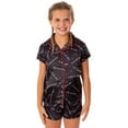 thumbnail image 6 of Friends TV Show Girls' TV Series Logo 3 Piece Pajama Shortie Lounge Set, 6 of 8