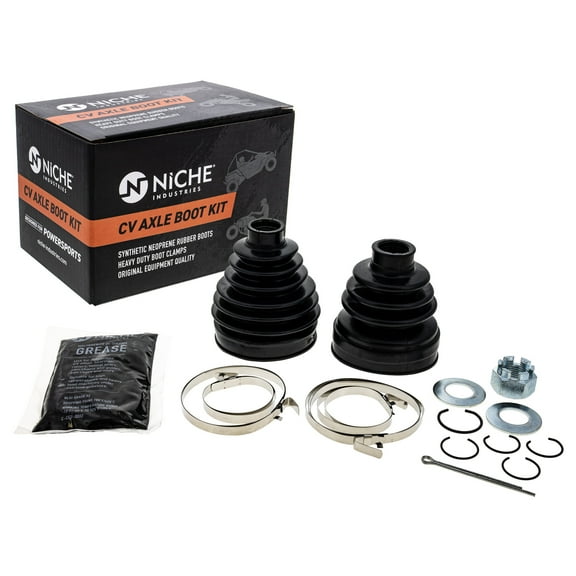 Niche Front CV Axle Boot Kit for Polaris Ranger XP 1000 Crew NorthStar UTV 519-KCV2390B