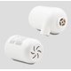 thumbnail image 5 of Minibomba eléctrica blanca, bombas de aire eléctricas portátiles USB para acampar, inflador y desinflador rápidos, inflador de 3 boquillas para juguetes de piscina de aire, 5 of 5