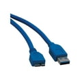 thumbnail image 4 of Tripp Lite U326-003 Blue USB 3.0 Super Speed Device cable (A Male to Micro - B Male), 4 of 4