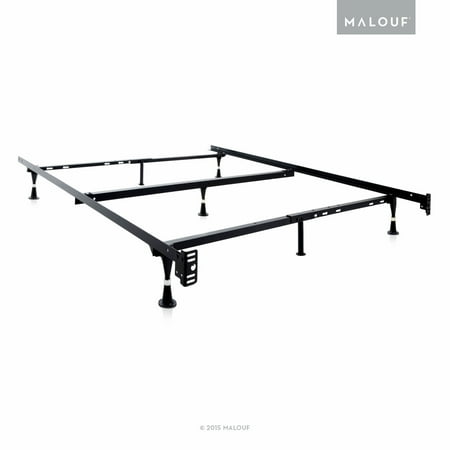 Structures Adjustable Metal Bed Frame, Queen, Full XL, Full, Twin XL, Twin  Walmart.com