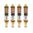 thumbnail image 1 of mmirethe Aluminum Alloy Smooth Front Rear Shock Absorber For 1/12 MN MN128 OFF-Road Golden, 1 of 6