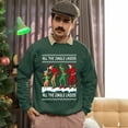 thumbnail image 5 of Christmas Sweatshirt, All The Jingle Ladies Holiday Dance Line Sweatshirt, Funny Christmas Party Sweatshirt, Playful Gift for Him & Her, 5 of 5