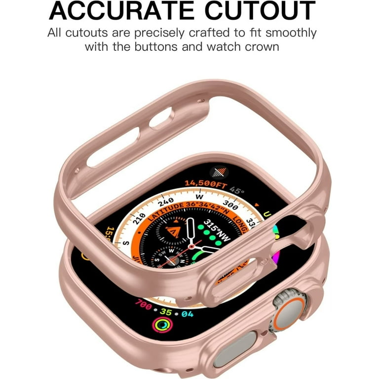 Recoppa Compatible for Apple Watch Ultra Case 49mm Shockproof
