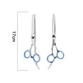 thumbnail image 2 of Tijeras para cortar el cabello - Tijeras de corte de cabello - Atractivas tijeras para cabello con hoja de afeitar de 6.0 pulgadas - Tijeras para cabello para mujeres y hombres, 2 of 6