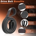 thumbnail image 4 of Unique Bargains 7PK1763 7-Ribs Engine Serpentine Drive Belt for Honda Element 2003 2004 2005 2006 2007 2008 2009 2010 2011 2.4L L4 K070694 38920PZDA01, 4 of 7